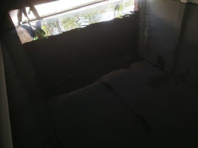 別墅車庫自流平效果-2