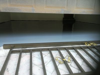 別墅車庫自流平效果-5